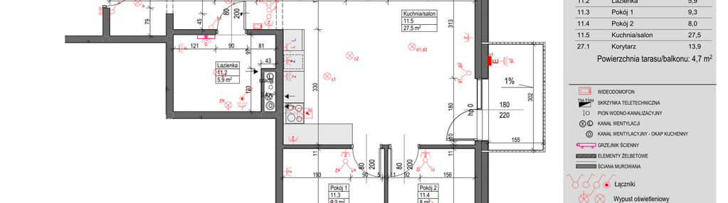 Mieszkanie w inwestycji: Antczaka 46