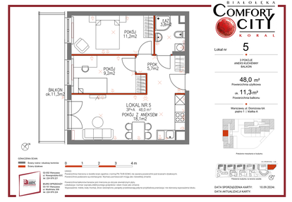 Mieszkanie w inwestycji: Comfort City Koral