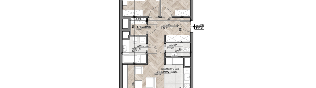 Mieszkanie w inwestycji: Apartamenty Czysta