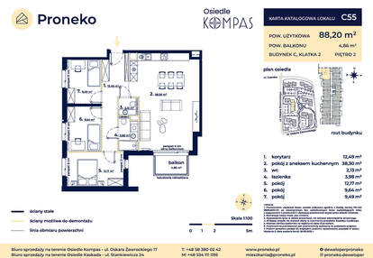Mieszkanie w inwestycji: Osiedle Kompas