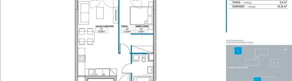 Mieszkanie w inwestycji: Nordic Bemowo - etap IV