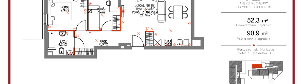 Mieszkanie w inwestycji: Comfort City Koral