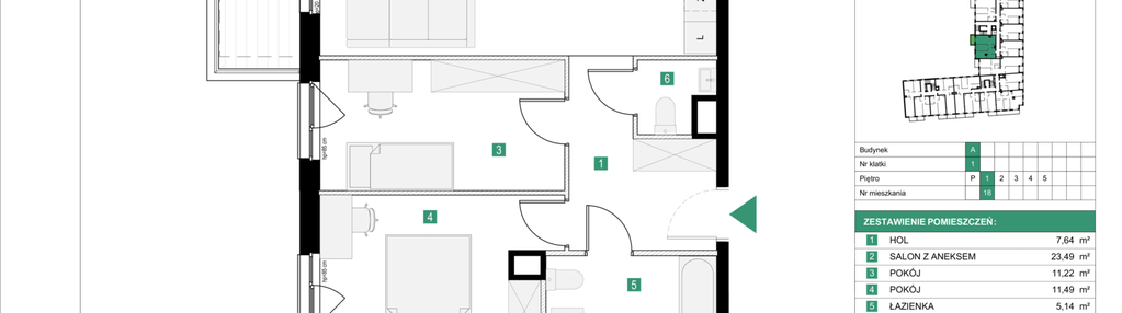 Mieszkanie w inwestycji: Osiedle Międzyleska - etap III