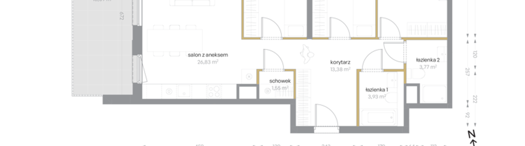 Mieszkanie w inwestycji: Królowej Jadwigi