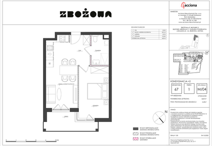 Mieszkanie w inwestycji: Zbożowa