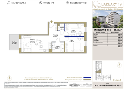 Mieszkanie w inwestycji: Barbary 19