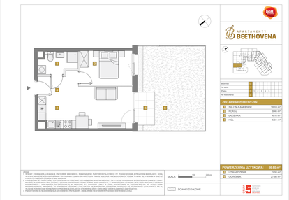 Mieszkanie w inwestycji: Apartamenty Beethovena etap 2