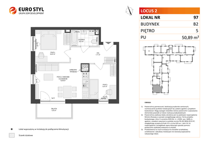 Mieszkanie w inwestycji: Locus 2 bud. B2