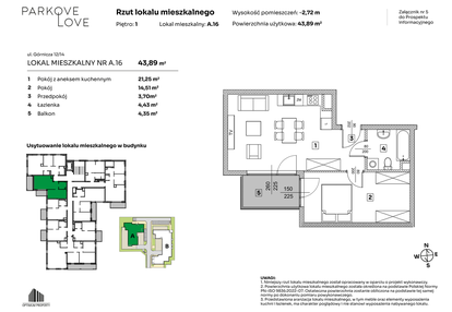 Mieszkanie w inwestycji: Parkove Love