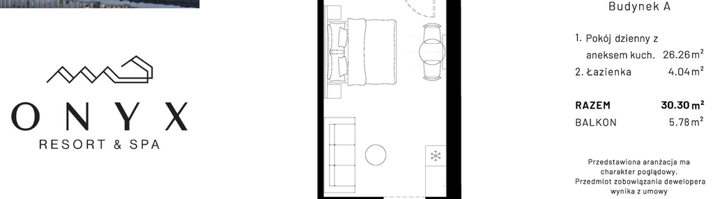 Mieszkanie w inwestycji: Onyx Resort & Spa