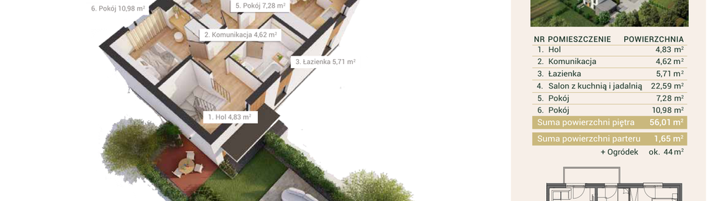 Mieszkanie w inwestycji: Spokojna Wólka etap IV