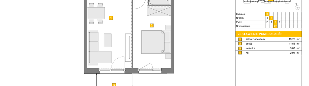 Mieszkanie w inwestycji: Apartamenty Kamieńskiego