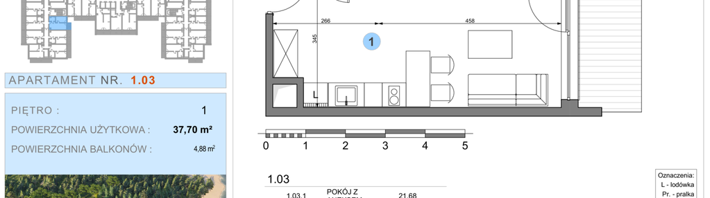 Mieszkanie w inwestycji: Ustronie Luxury Apartments