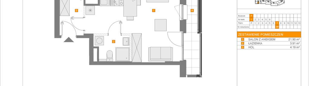 Mieszkanie w inwestycji: Apartamenty Literacka etap 2.3