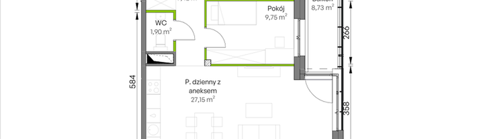 Mieszkanie w inwestycji: WUWA Vita