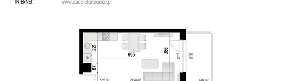 Mieszkanie w inwestycji: Osiedle Farbiarska