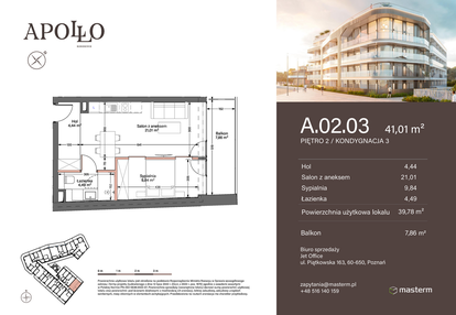 Mieszkanie w inwestycji: Apollo Residence