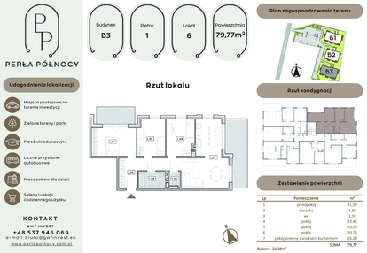 Mieszkanie w inwestycji: Perła Północy etap 2