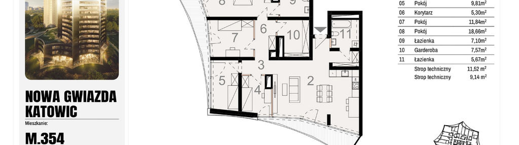 Mieszkanie w inwestycji: Nowa Gwiazda
