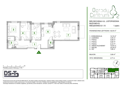 Mieszkanie w inwestycji: Ogrody Centrum 2