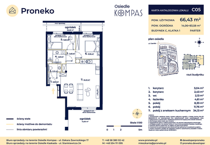 Mieszkanie w inwestycji: Osiedle Kompas