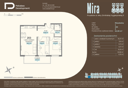 Mieszkanie w inwestycji: Mira