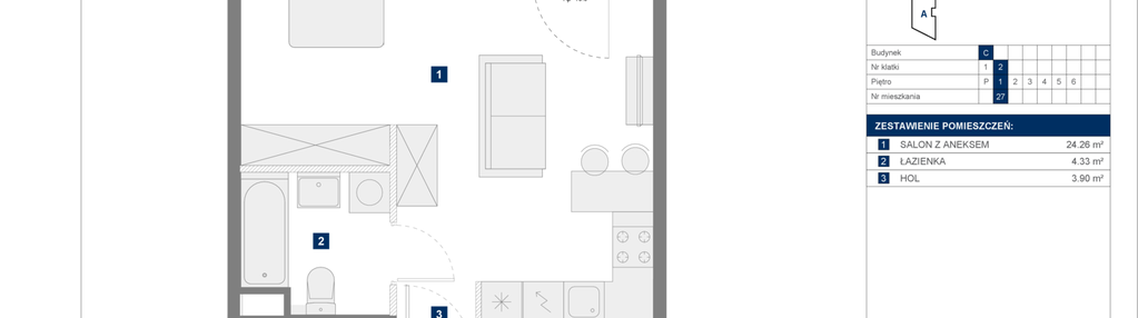 Mieszkanie w inwestycji: Apartamenty Park Matecznego Etap 1