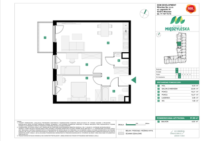 Mieszkanie w inwestycji: Osiedle Międzyleska - etap III