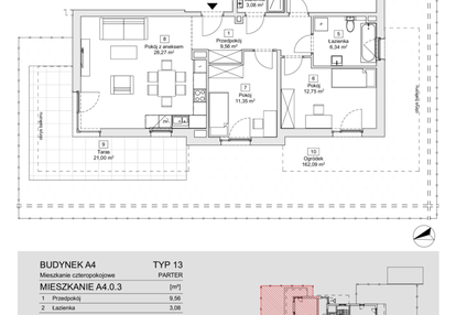 Mieszkanie w inwestycji: Zacisze Marcelin IIIa