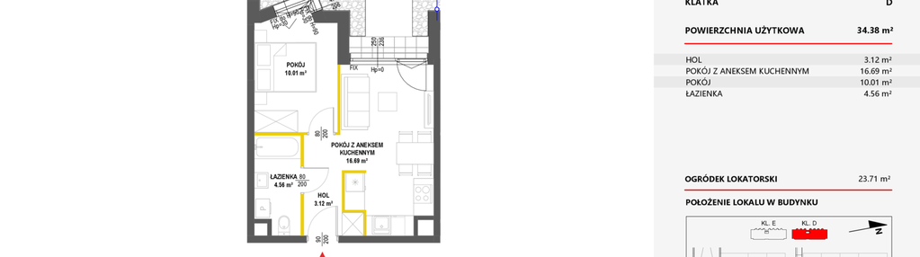 Mieszkanie w inwestycji: Miasteczko Nova Fala 2