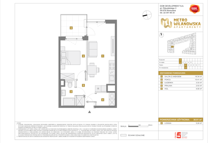 Mieszkanie w inwestycji: Apartamenty Metro Wilanowska