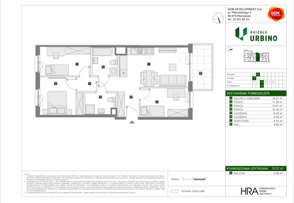 Mieszkanie w inwestycji: Osiedle Urbino etap 4.2