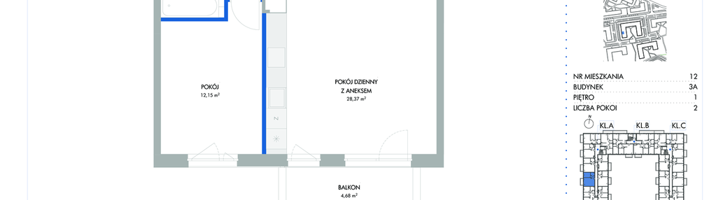 Mieszkanie w inwestycji: Osiedle Idea Orion