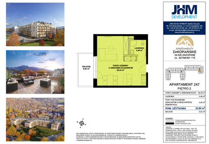 Mieszkanie w inwestycji: Apartamenty Zakopiańskie