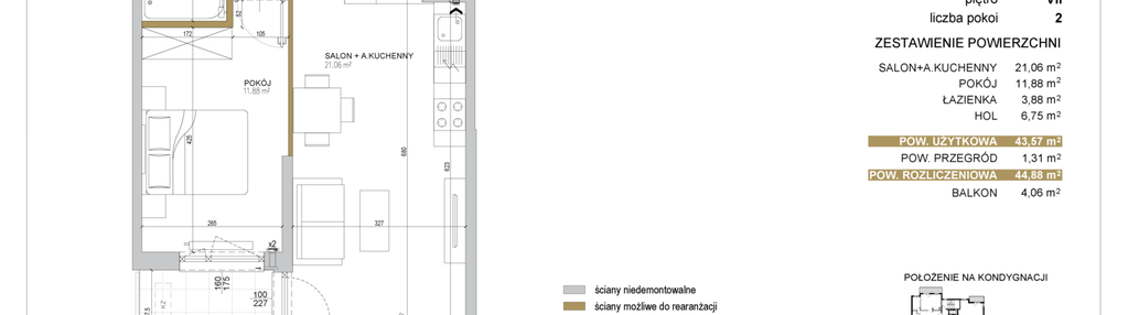 Mieszkanie w inwestycji: Hi Mokotów