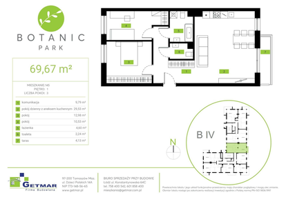 Mieszkanie w inwestycji: Botanic Park