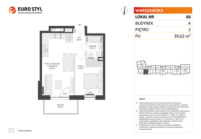 Mieszkanie w inwestycji: Osiedle Warszawska etap IV