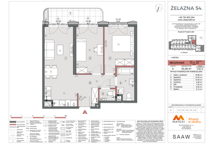 Mieszkanie w inwestycji: Żelazna 54