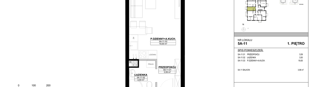 Mieszkanie w inwestycji: Nowa Północ etap 2A