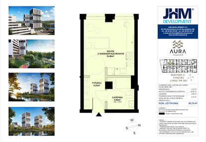 Mieszkanie w inwestycji: Aura Towers