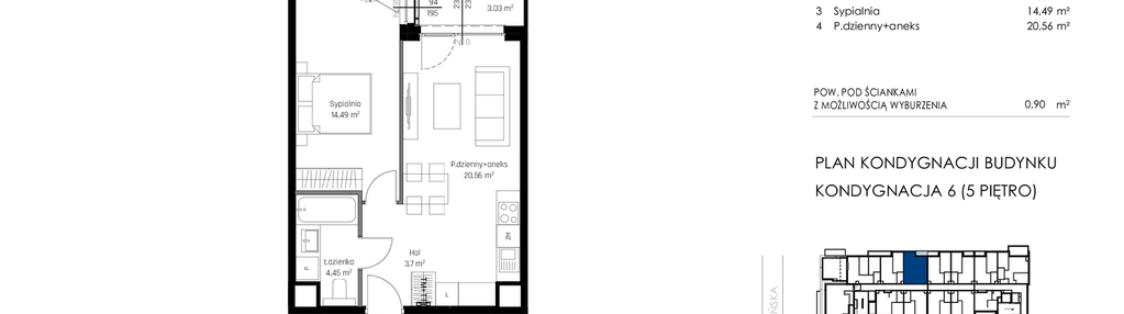 Mieszkanie w inwestycji: Chylońska STO10 etap III