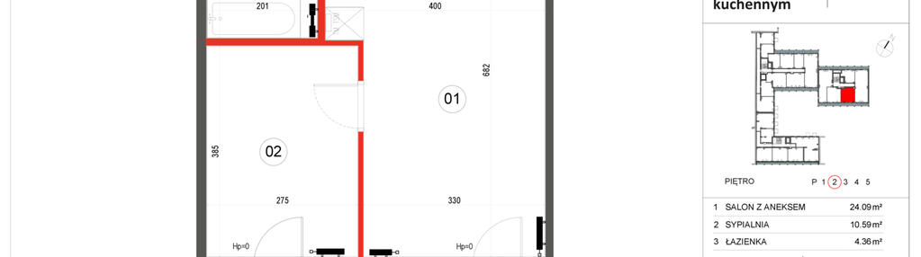 Mieszkanie w inwestycji: Stalowa Form 43.45