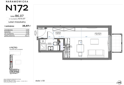 Mieszkanie w inwestycji: Naramowicka 172