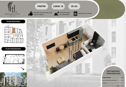 Mieszkanie w inwestycji: Hussar Loft - Apartamenty inwestycyjne