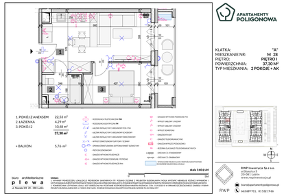 Mieszkanie w inwestycji: Apartamenty Poligonowa etap 5