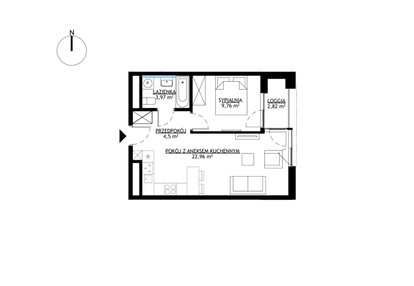 Mieszkanie w inwestycji: KrakoVska etap 2