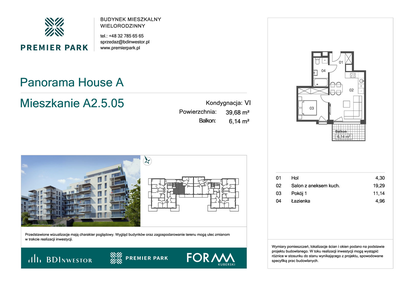 Mieszkanie w inwestycji: Premier Park II