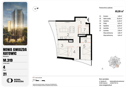Mieszkanie w inwestycji: Nowa Gwiazda