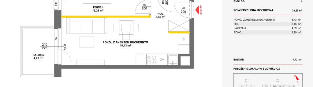 Mieszkanie w inwestycji: Miasteczko Julianów etap 2