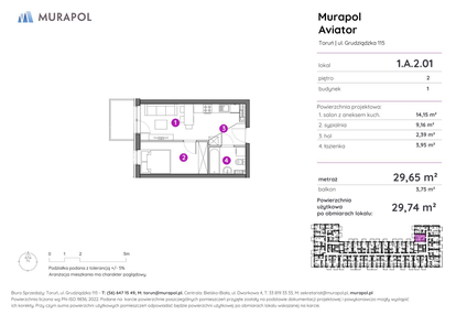 Mieszkanie w inwestycji: Murapol Aviator